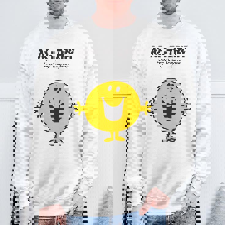 Mr Mr Happy Sweatshirt Geschenke für alte Männer