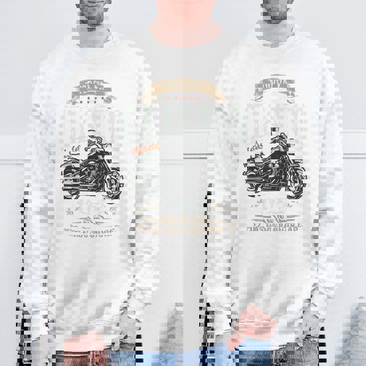 Nacido En 1967 58 Años Cumpleaños Moto Biker Hombre Motero Manga Larga Camisa de entrenamiento Regalos para ancianos