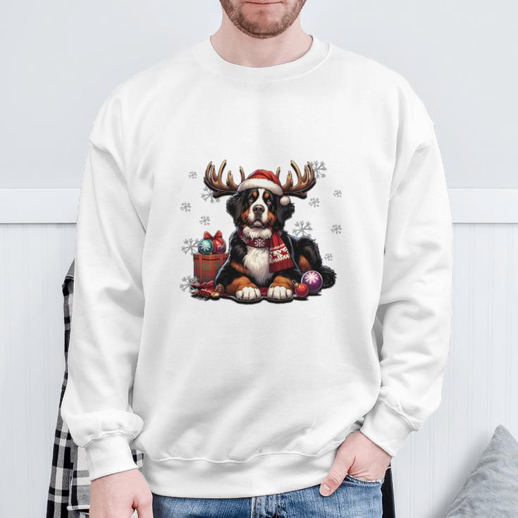 Rentier War Ausverkauft Berner Sennen Lustiges Weihnachts Sweatshirt Geschenke für alte Männer