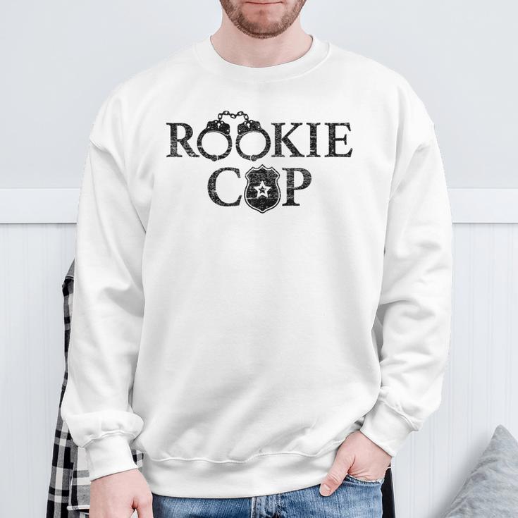 Rookie Novelty Rookie Cop Police Gray Sweatshirt Geschenke für alte Männer