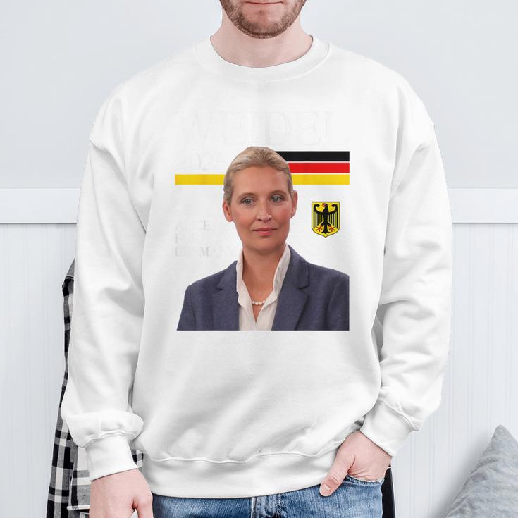 Team Alice For Germany Weidel 2025 Blue Sweatshirt Geschenke für alte Männer