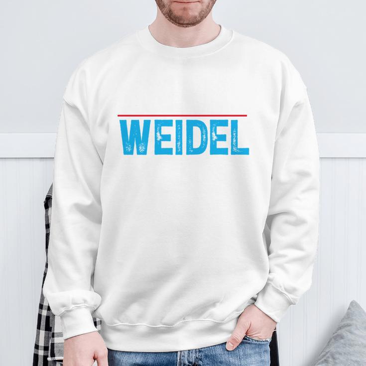 Team Weidel Long-Sleeved Sweatshirt Geschenke für alte Männer