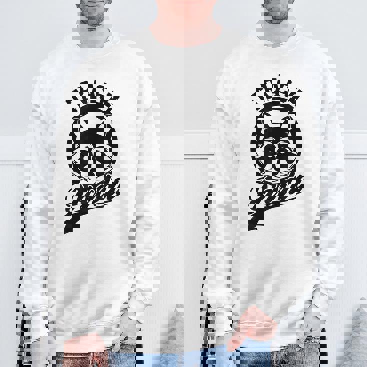 Trash Panda Raccoon Sweatshirt - Fun Meme Pullover for Animal Lovers Gifts for Old Men