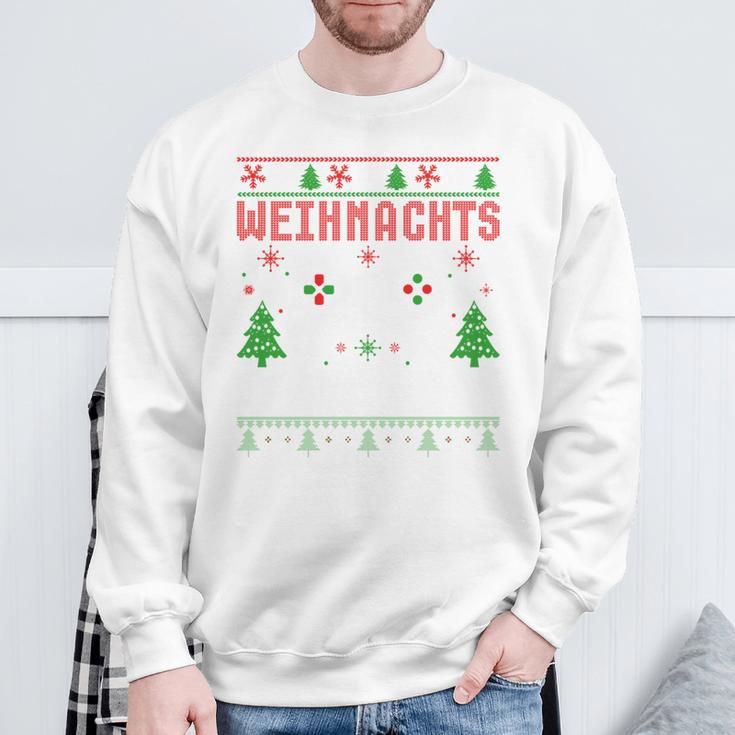 Ugly Christmas Sweater Gamer Gaming Sweatshirt Geschenke für alte Männer