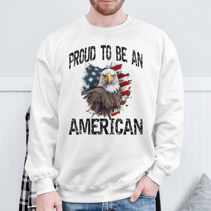 Usa American Flag Tourist Holiday America Sweatshirt Geschenke für alte Männer