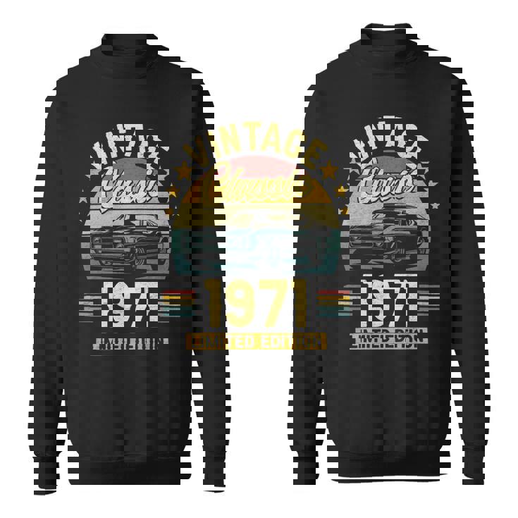 1971 Muscle Car Limited Edition Sweatshirt