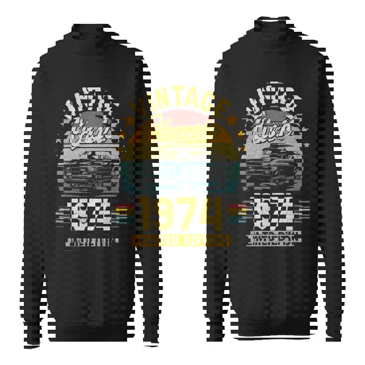 1974 Muscle Car Limited Edition Sweatshirt