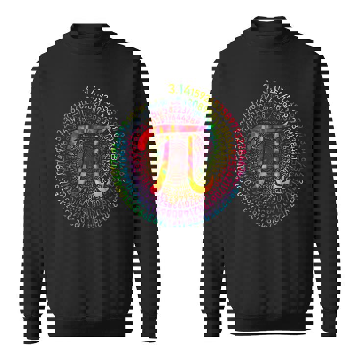 314 Pi Number Tie Dye Symbol Pi Day Math Teachers Students Sweatshirt