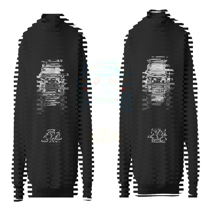 4WD Four Wheel Drive Vehicle Sweatshirt
