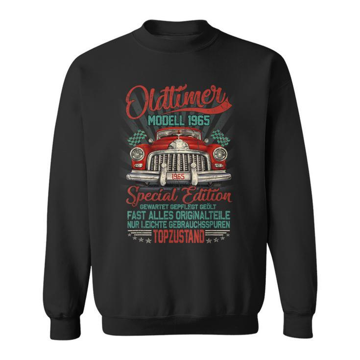 58Th Birthday Grandpa Papaintage 1965Intage Classic Sweatshirt