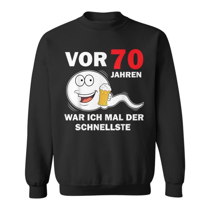 70Th Birthday Man 70 Years Decoration 70S 70Th Birthday Sweatshirt