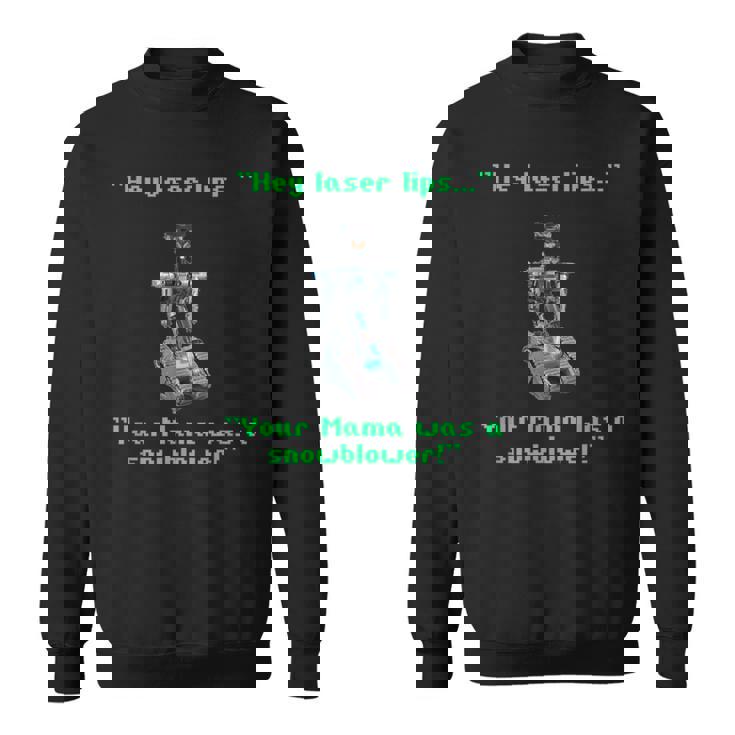 80s Sarcasm Robotics 5 Johnny Novelty Sweatshirt