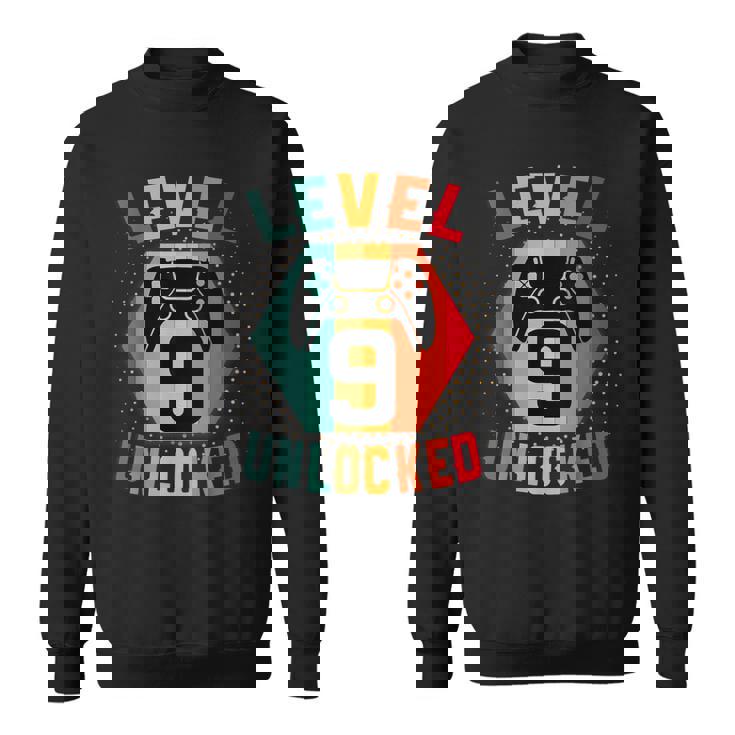 9 Años Cumpleaños Regalo Gamer T Level 9 Unlocked Camisa de entrenamiento