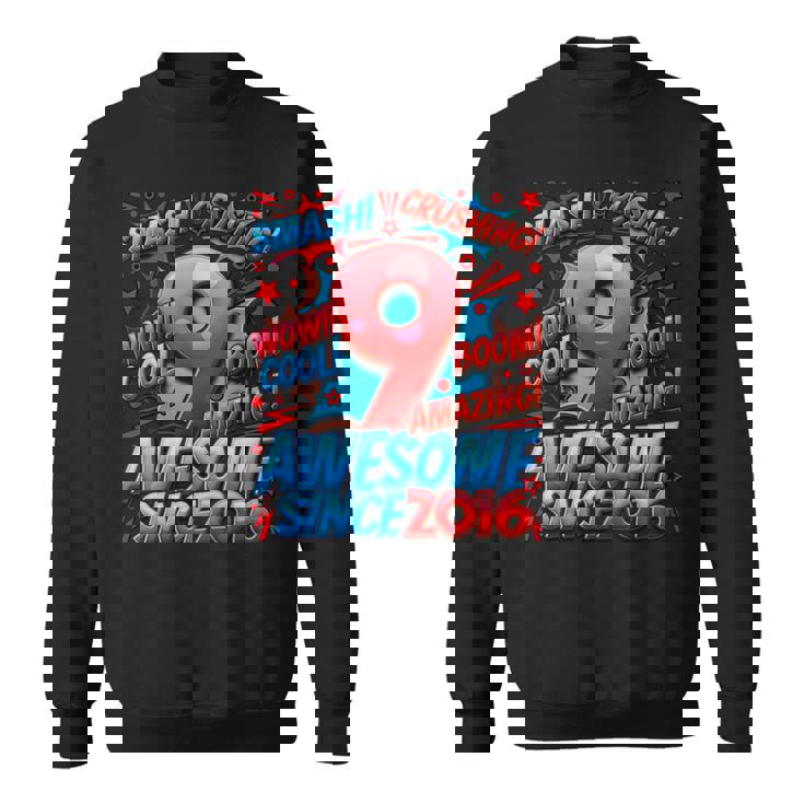 9 Year Old For Boys 9Th Birthday Boy 9 Year Old Boy Sweatshirt