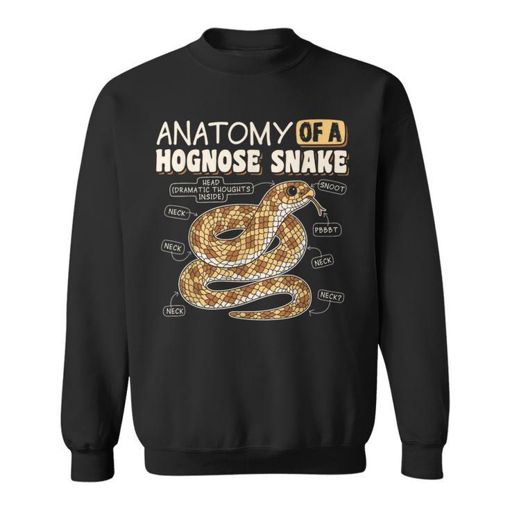 Anatomy Of A Hognose Snake Reptile Lover Sweatshirt