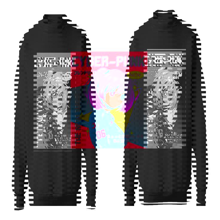 Anime Japonés Cyberpunk Cyberpunk Camisa de entrenamiento