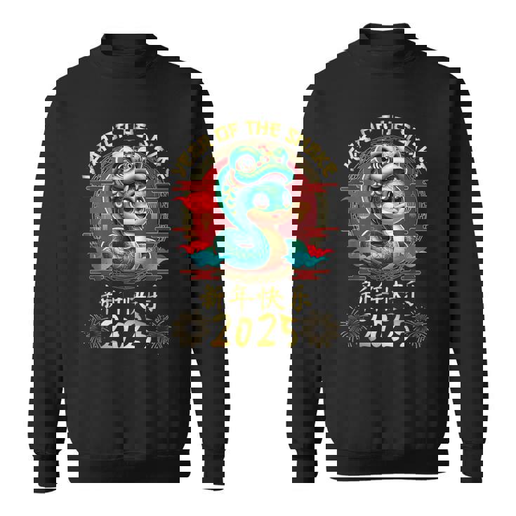 Année Du Serpent 2025 Nouvel An Lunaire Chinois 2025 Garçons Enfants Sweater e
