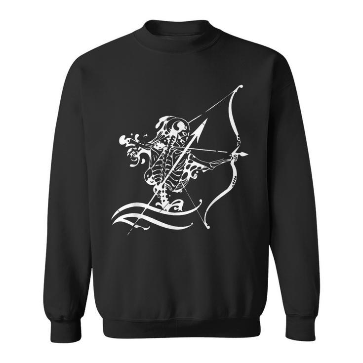 Archery Archery Skeleton Arrow Sweatshirt