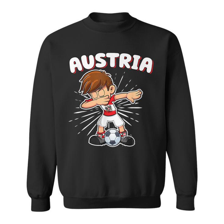 Austria Dabbing Football Boys' Jersey Children's Fan Sweatshirt