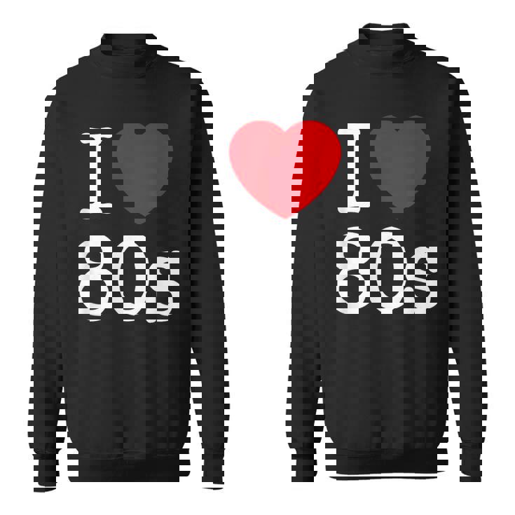 Back To 80'S Intage Retro I Love 80'S Graphic Camisa de entrenamiento
