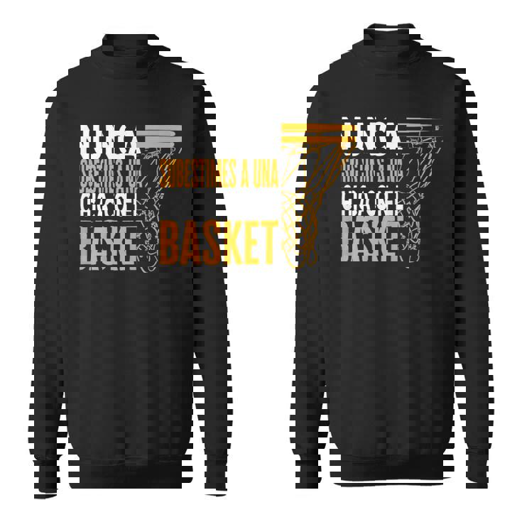 Baloncesto Una Chica Con El Basket Divertido Basketball Camisa de entrenamiento