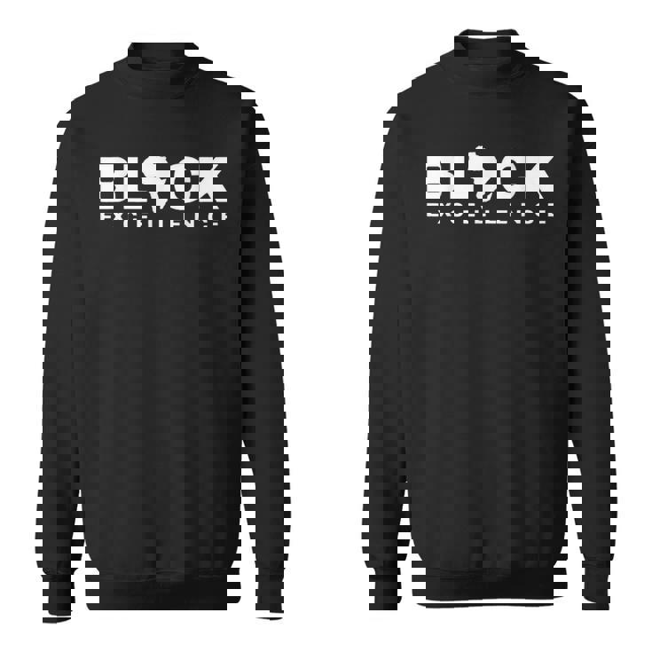 Black History Month Awareness Afro American Melanin Power Sweatshirt