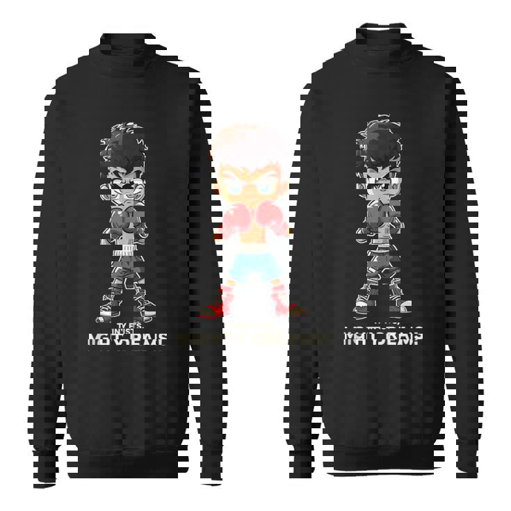 Boxeo Para Niños Tiny Fists Mighty Dreams Sin Mangas Camisa de entrenamiento
