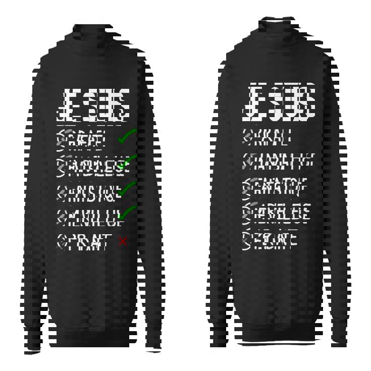 Cadeau De Sport Drôle De Handball Pour Un Joueur De Handball Sweater e