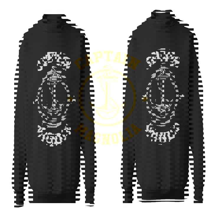 Capitaine Magnolia Bateau Àoile Avec Nom Personnalisé Sweater e