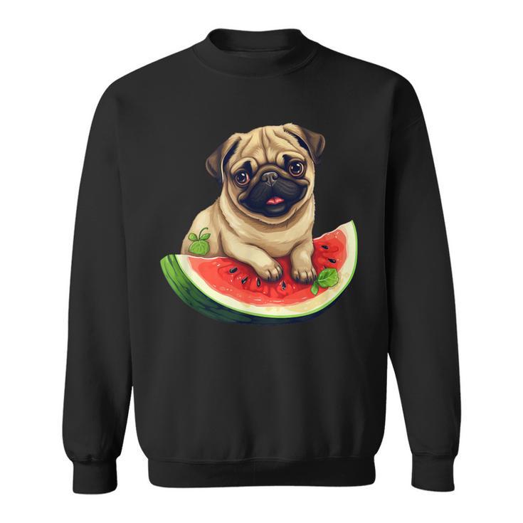 Carlin Rouge Pastèque Fruits D'été Canine Sweater e
