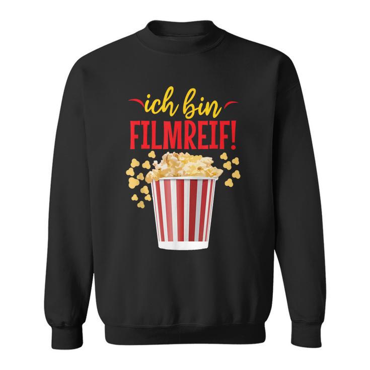 Carnival I Am Film Hoop Popcorn Fun Sweatshirt