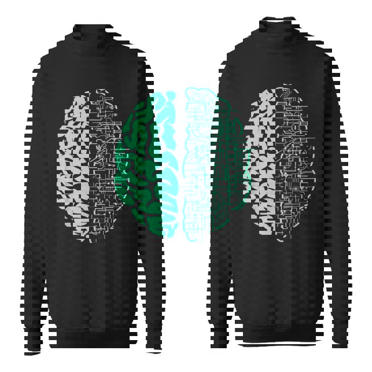 Cerveau Électrique Intelligence Artificielle Sweater e