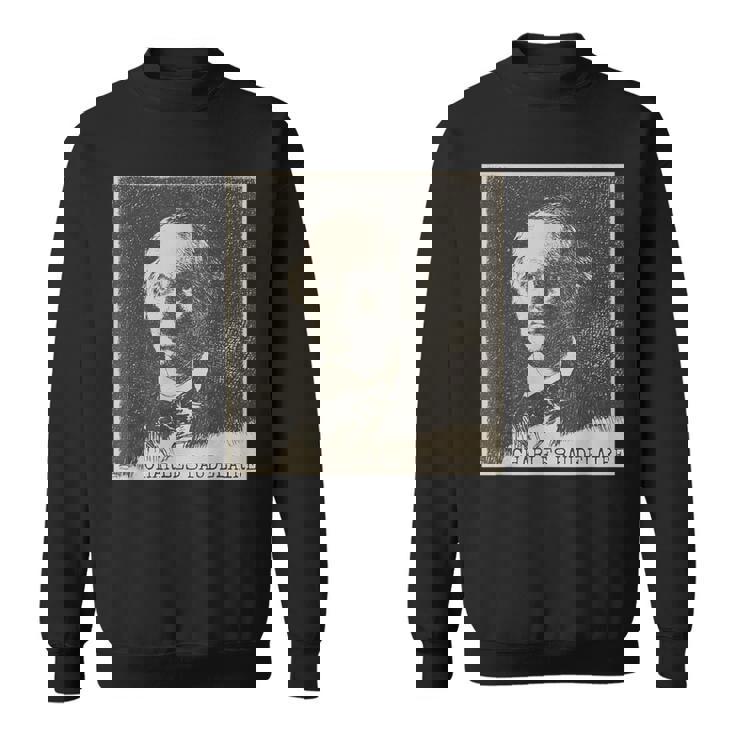 Charles Baudelaire Retrato Poeta Francés Camisa de entrenamiento
