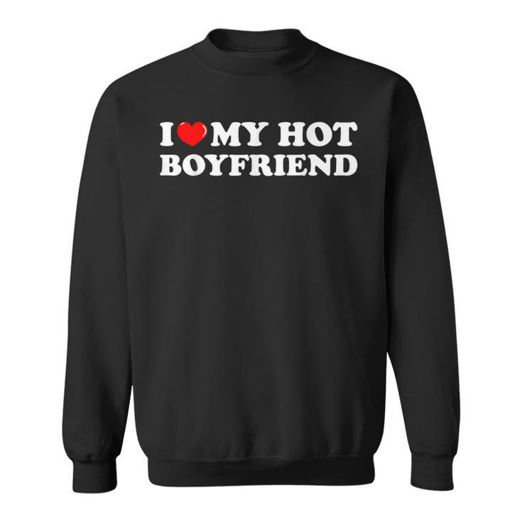 Chemise I Love My Hot Boyfriend I Heart My Hot Boyfriend Sweater e