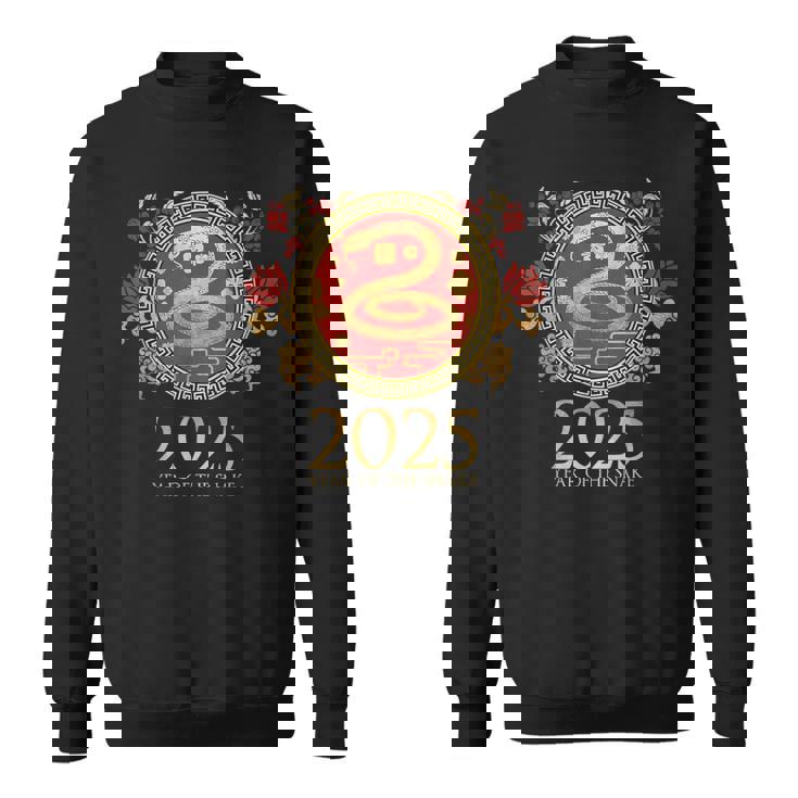 Chinese New Year Of The Snake 2025 Dragon Lunar Zodiac Sweatshirt