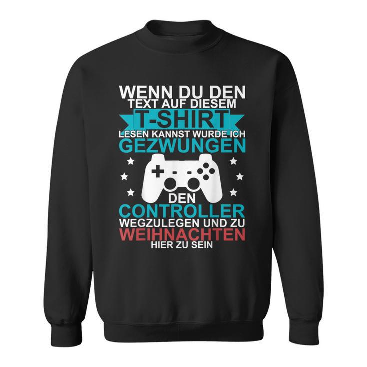 Christmas Gamer Gaming Sweatshirt