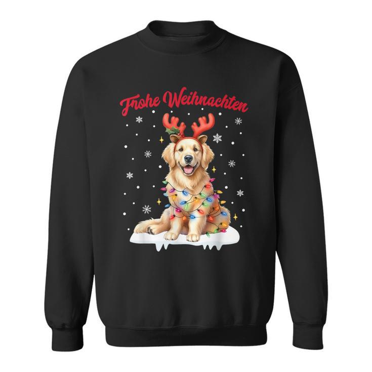 Christmas Outfit Christmas Jumper Dog Golden Retriever Sweatshirt