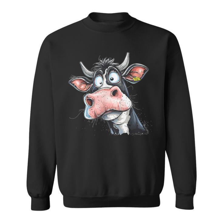 Colourful Cow I Cow Sweatshirt