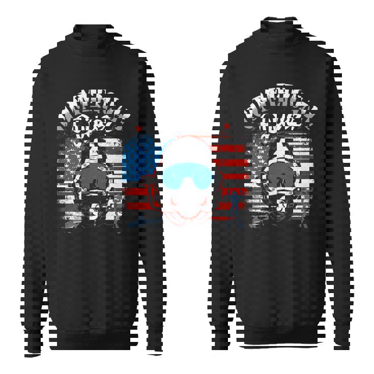 Commercial Diver American Flag Deep Sea Diving Scuba Dive Premium Sweatshirt