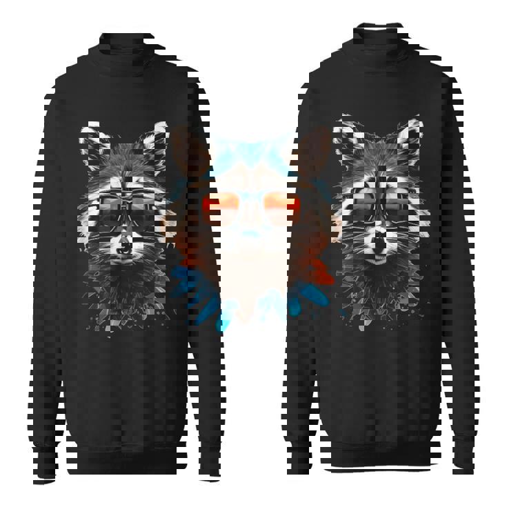 Cool Looking Raccoon Sweatshirt