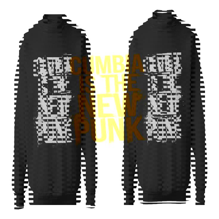 Cumbia Es El Nuevo Punk Bold Sin Mangas Camisa de entrenamiento