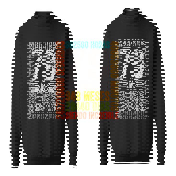 Cumpleaños Feliz 79 Años Feliz 79 Años Regalos Originales Camisa de entrenamiento