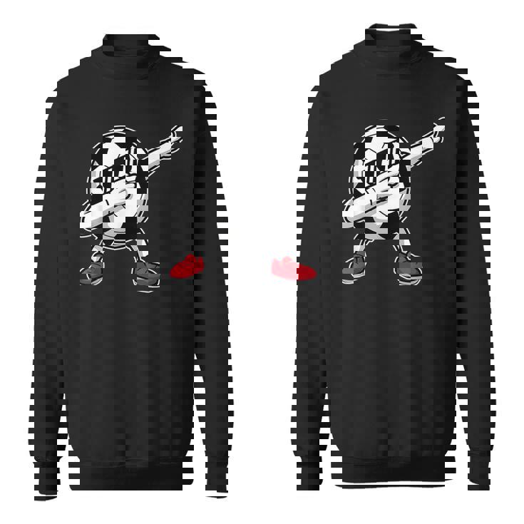 Dabbing Soccer Ball For Kids Teen Boys Dab Dance Boy Soccer Sweatshirt