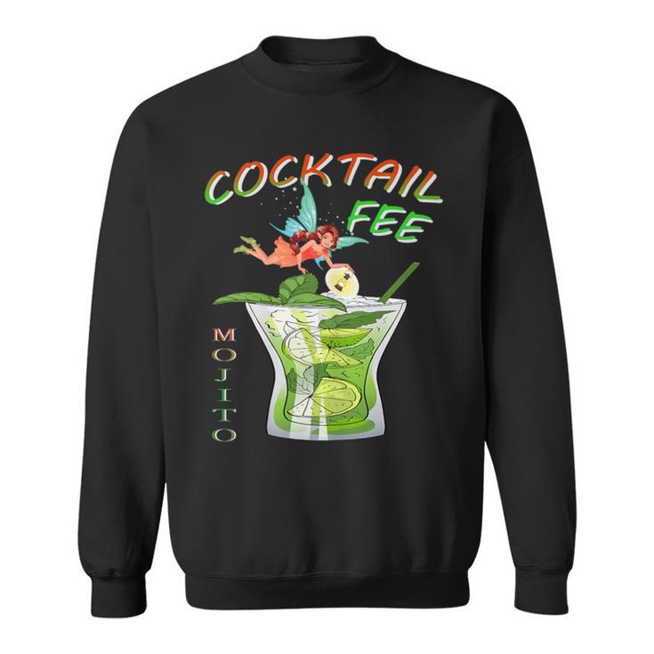 Damen Cocktail Fee Kostüm Sweatshirt