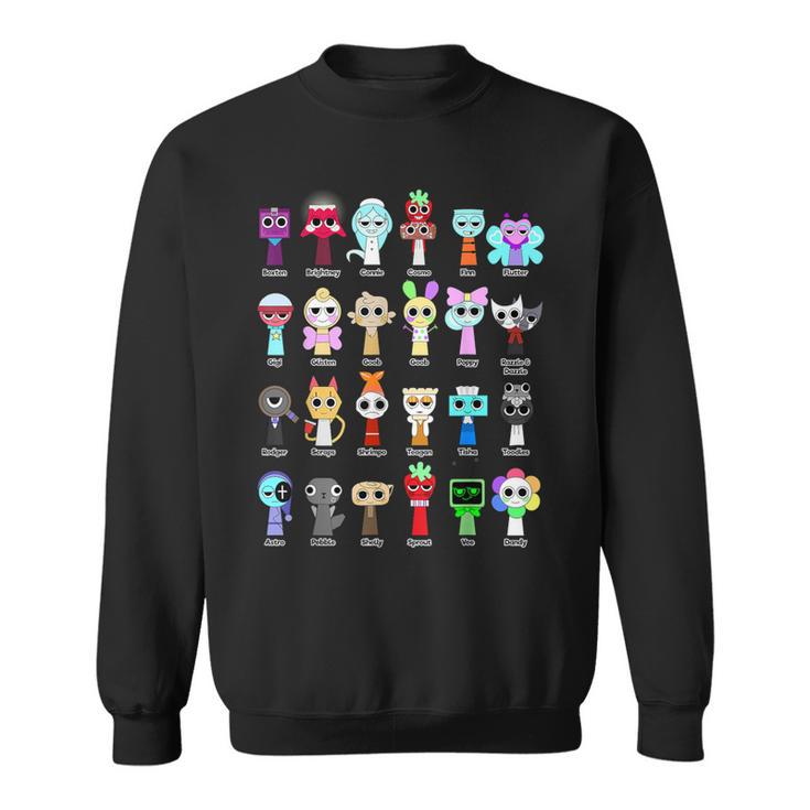 All Dandy's World Sprunki Toys Sweatshirt