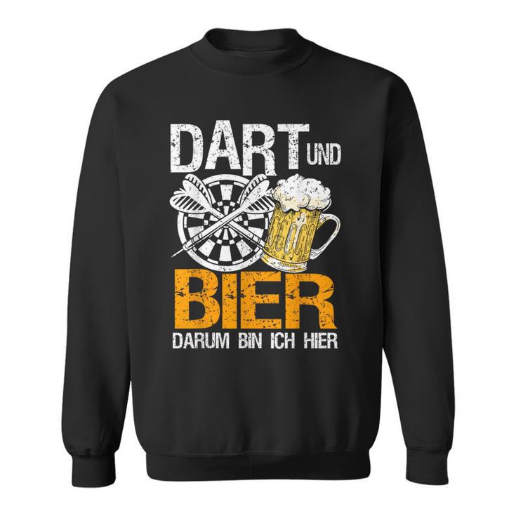 Dart Und Bier Das Gönn Ich Mir Darter Dart Player Jersey Sweatshirt