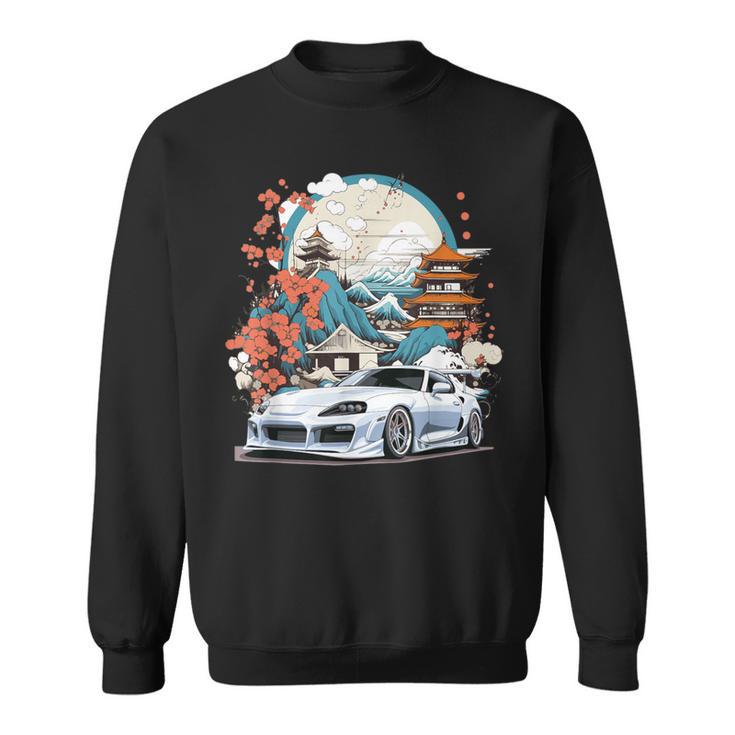 De Regalo 2Jz Moderna Blanca Supra Jdm Entusiasta Del Coche Camisa de entrenamiento