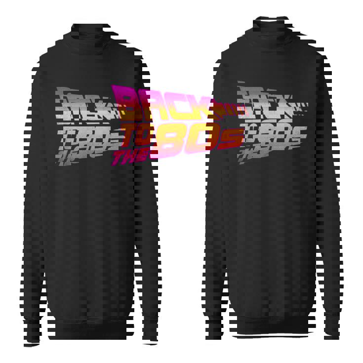 Disfraz De Regreso A Los 80 Disfraz Retro Fiesta De Camisa de entrenamiento