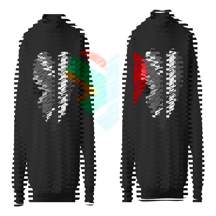 France Et Afrique Du Sud Drapeaux Croisés Et Ondulés De Style Plat.Proportion Officielle