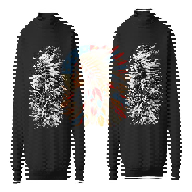 Drapeau Indien Indien Indien Américain Sweater e